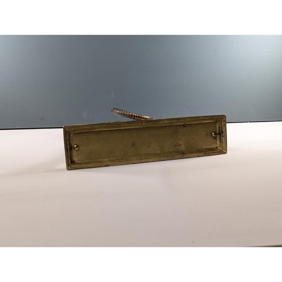 Vintage Solid Brass Sculpture of an Ibex Antelope, Art deco style brass Ram - Picture 10 of 14